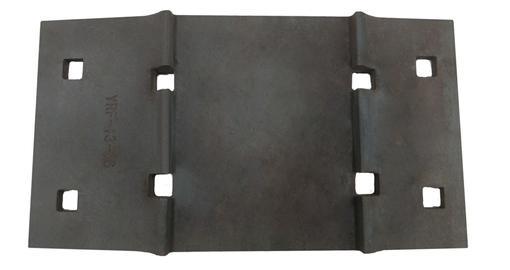 AREMA No.13 14-3-4 Tie Plate for 6″ Base Width