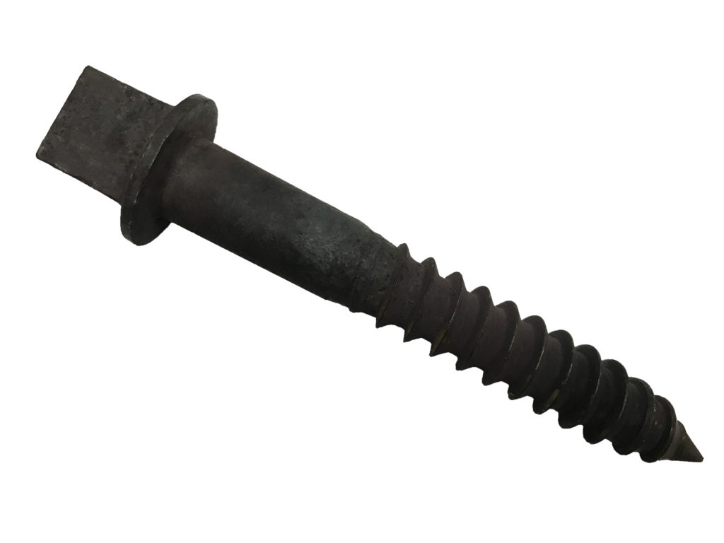 screw spike 1 x 6-1-2 ps
